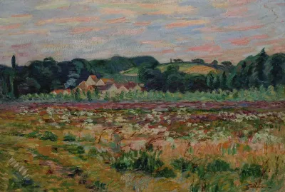 Prairie A Epinay Sur Orge Le Soir