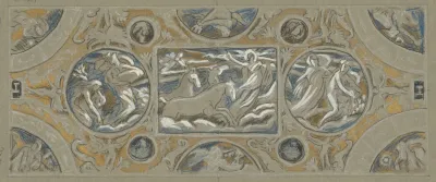 Preliminary Study For Huntington House Ceiling