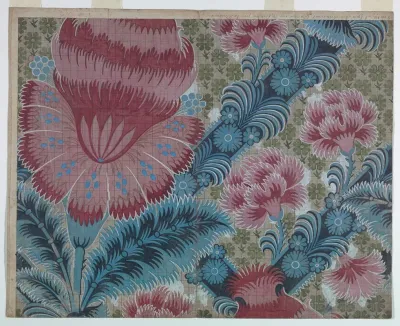 Preparatory Design For Silk Brocade