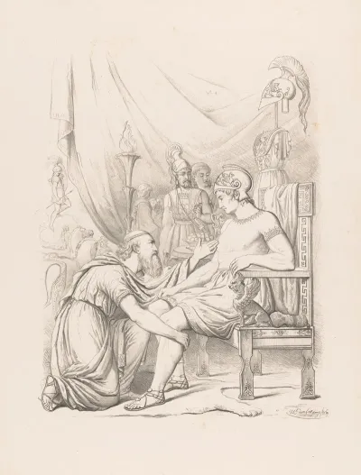 Priam Asks Achilles For The Body Of Hector