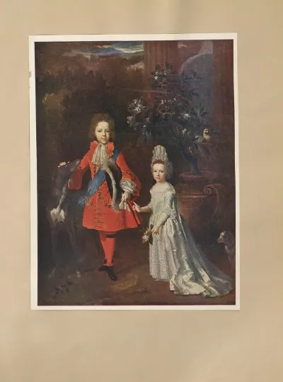 Prince James Stuart And His Sister Princess Louisa As Children Largilliere