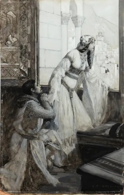 Princess Melisande And Bertrand