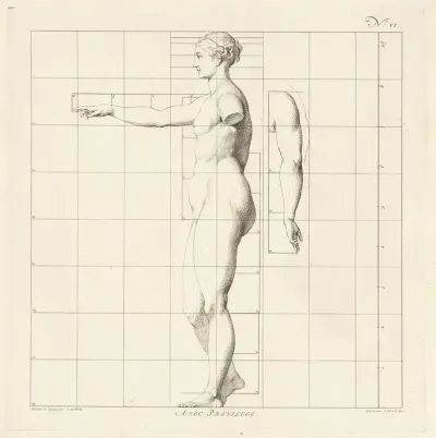 Proportional Study Of A Womans Body 2