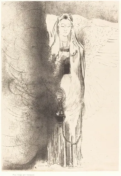 Puis Lange Prit Lencensoir And The Angel Took The Censer