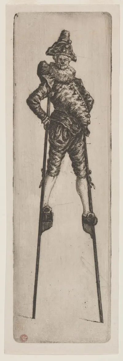 Punchinello On Stilts