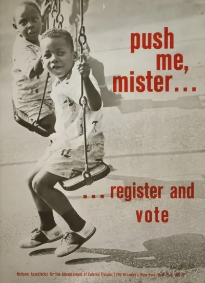 Push Me Mister Register And Vote