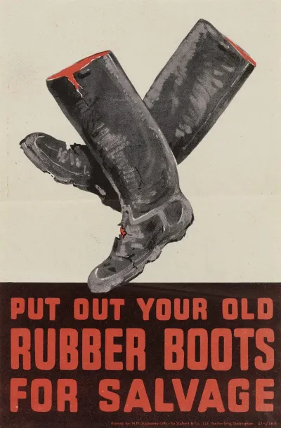 Put Out Your Old Rubber Boots For Salvage