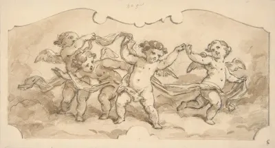 Putti At Play 2