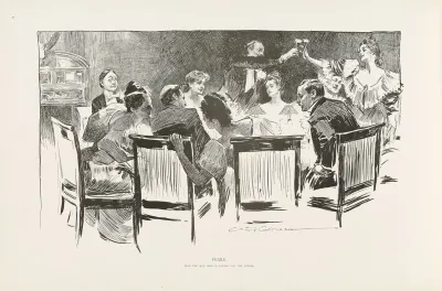 Puzzle Find The Man Who Is Paying For The Dinner