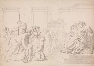 Pyrrhus In The House Of Glaucias