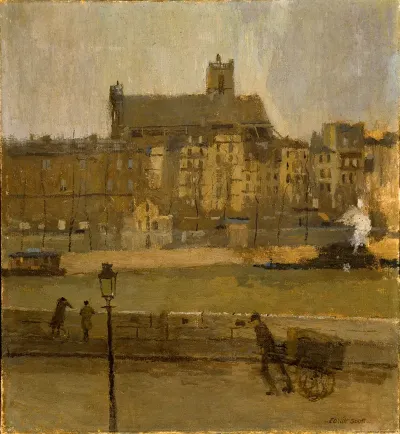 Quai De La Seine Eglise St Gervais 2