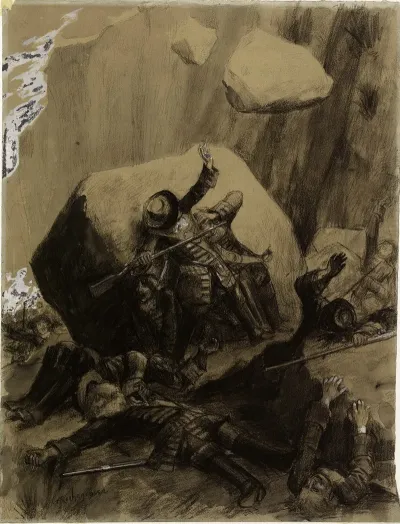 Quartiers De Rocs Jetes Sur Les Arquebusiers De Munckholm