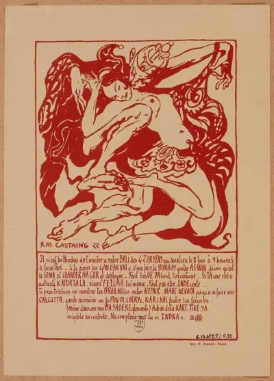 Quatzarts 8 Juin 1922 A Luna Park Theme De Linde Antique 2