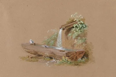 Quelle Mit Brunnen
