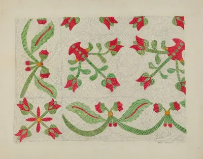 Quilt Tulip Design