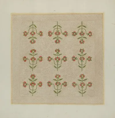 Quilt Tulip Pattern 2