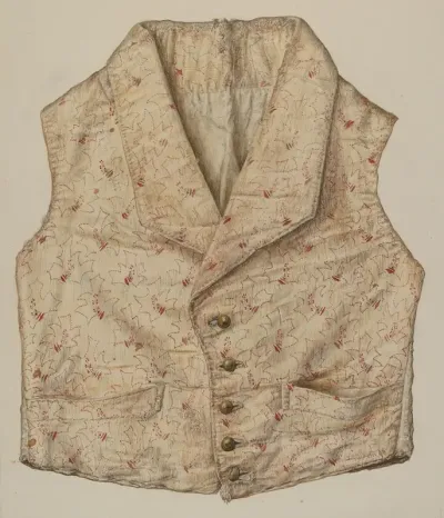 Quilted Silk Vest
