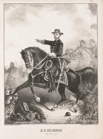 Quincy Adams Gillmore Major General U S A