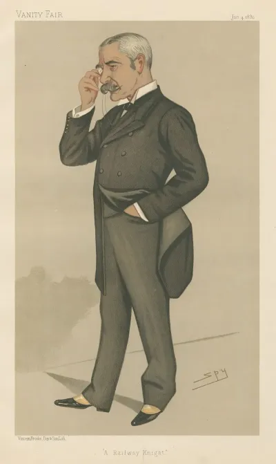 Railway Officials A Railway Knight Sir Myles Fenton 4 January 1890