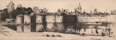 Ramparts Of Ypres From The Flemish Set