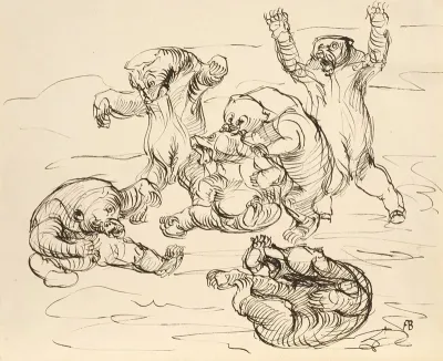 Raufende Baren
