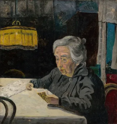 Reading Old Lady