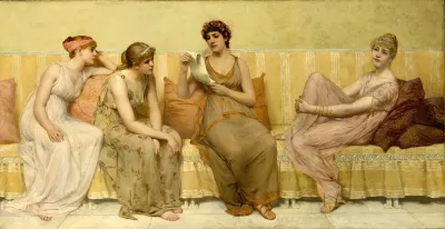 Reading The Story Of Oenone
