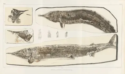 Recherches Sur Les Poissons Fossiles Pl 201