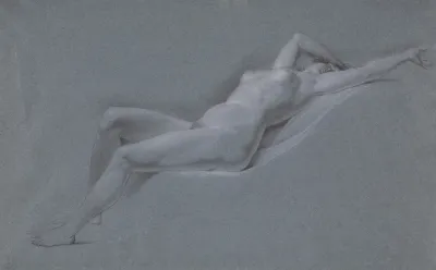 Reclining Nude Front View