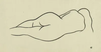 Reclining Nude Woman 5