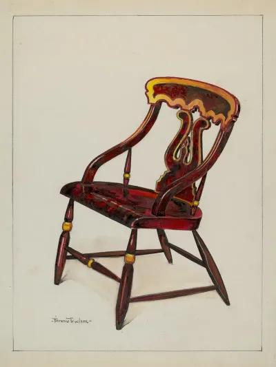 Red Pioneer Chair