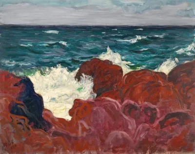 Red Rocks And Sea
