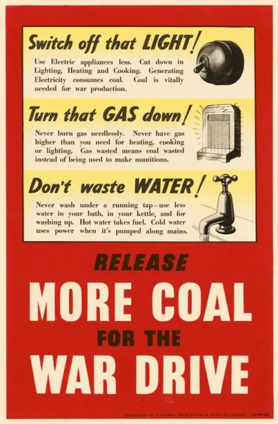 Release More Coal For The War Drive