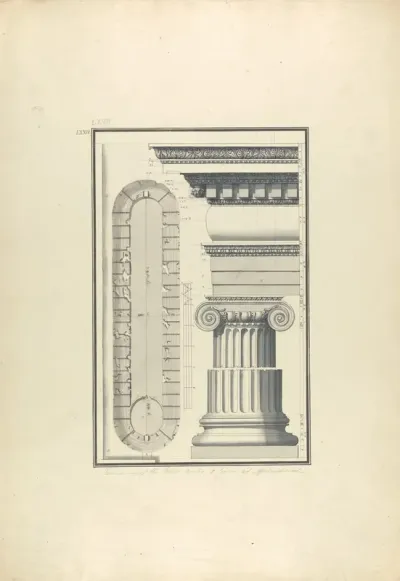 Remains Of An Ionic Order And Circus At Aphrodisias