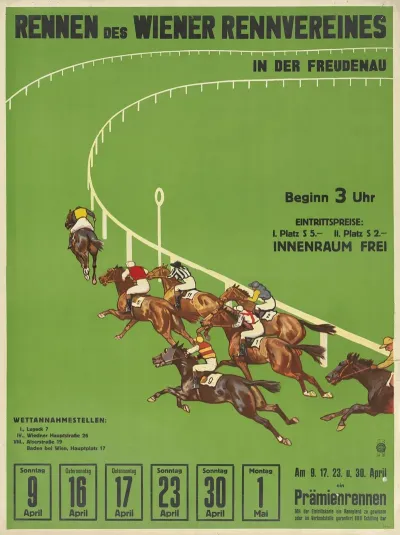 Rennen Des Wiener Rennvereines In Der Freudenau