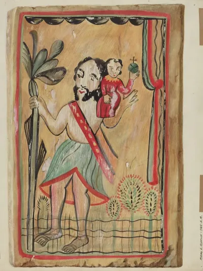 Retablo San Christopher