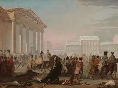 Retreat Of Napoleons Army