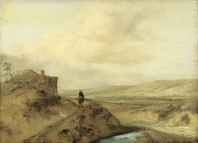 Rider In The Dunes