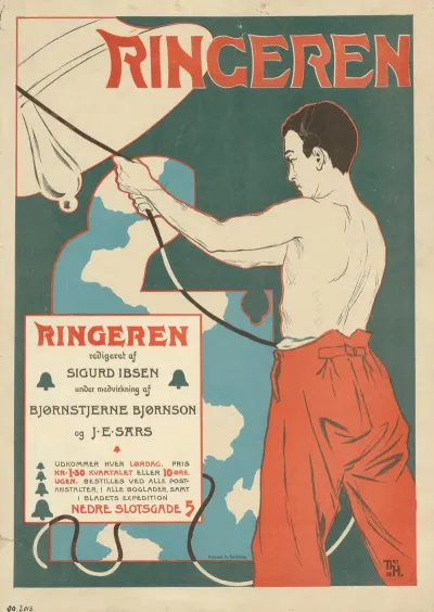 Ringeren Redigeret Af Sigurd Ibsen Under Medvirkning Af Bjornsterne Bjornson
