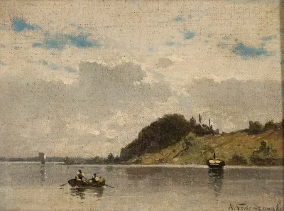 River Lake Landscape