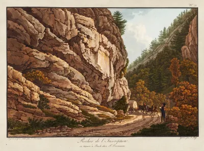 Rocher De Linscription