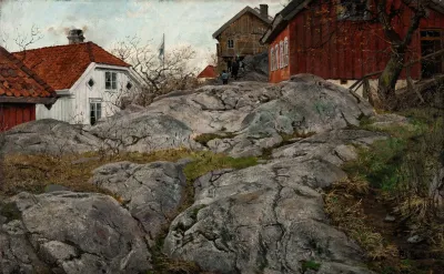 Rock Motif From Kragero