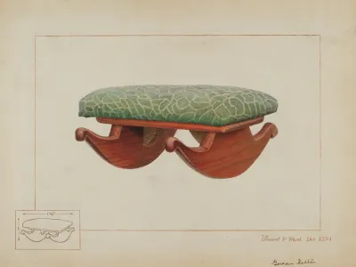 Rocker Footstool
