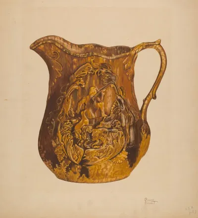 Rockingham Pitcher 2