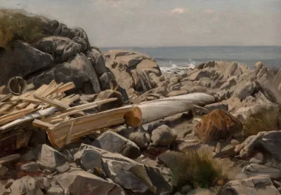Rocky Beach Pacific Coast