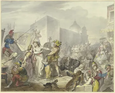 Roman Carnival Scene