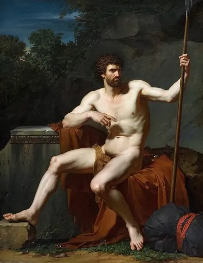 Roman Soldier At Rest