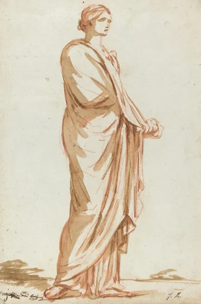 Roman Statue Of A Standing Woman