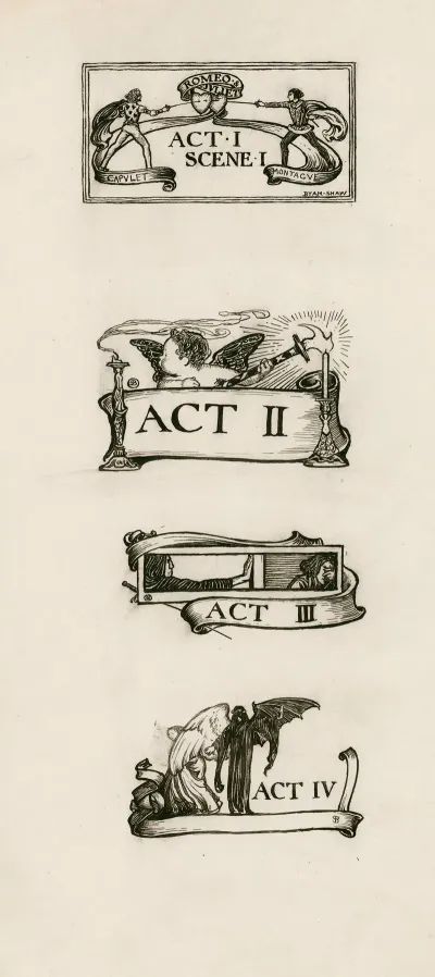 Romeo And Juliet Headings