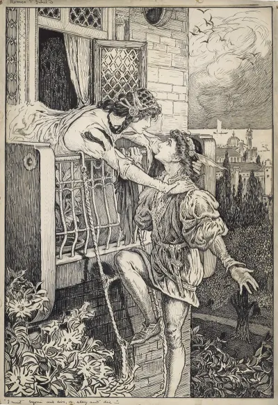 Romeo Juliet I Must Begone And Live Or Stay And Die